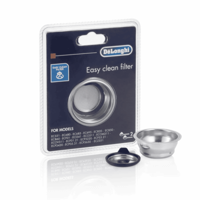 Imagine detaliată a produsului Sita portfiltru cafea, pentru 2 cesti Delonghi 5513281001. Compatibil cu mai multe modele Delonghi.