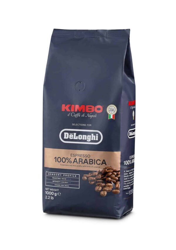 Cafea boabe 100% Arabica De’Longhi-Kimbo 1 kg 5513282391