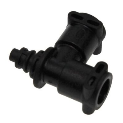 Imagine detaliată a produsului Conector electrovalva espressor Delonghi 5313218351. Compatibil cu mai multe modele Delonghi.