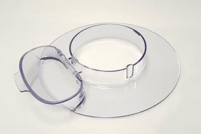 Imagine detaliată a produsului Capac protectie impotriva stropilor pentru mixer Kenwood KMX75 KW716716. Compatibil cu mai multe modele Delonghi.