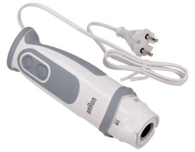 Imagine detaliată a produsului Maner complet blender vertical Braun MQ5000 ICS 4191 7322114444. Compatibil cu mai multe modele Delonghi.