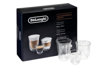 Imagine detaliată a produsului Set 6 pahare Delonghi Connoisseur Collection 5513284451. Compatibil cu mai multe modele Delonghi.