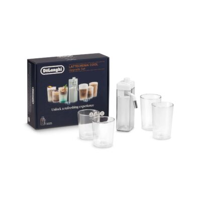 Imagine detaliată a produsului Set Delonghi LatteCrema Cool pentru Mașina de Cafea Rivelia AS00006309. Compatibil cu mai multe modele Delonghi.