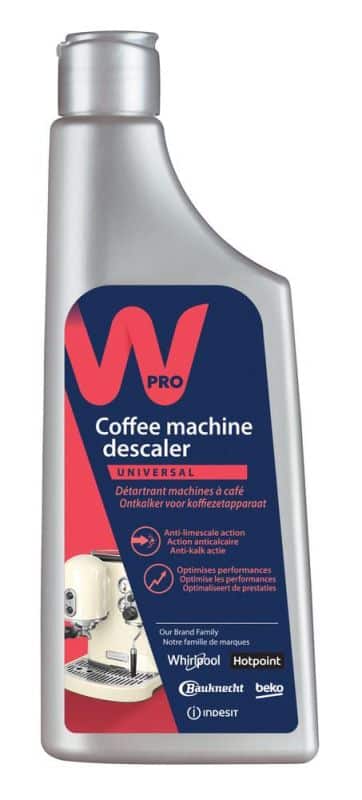 Anticalcar Premium Whirlpool / Indesit C00380146 – Soluție Profesională pentru Cafetiere & Espressoare, 250 ml