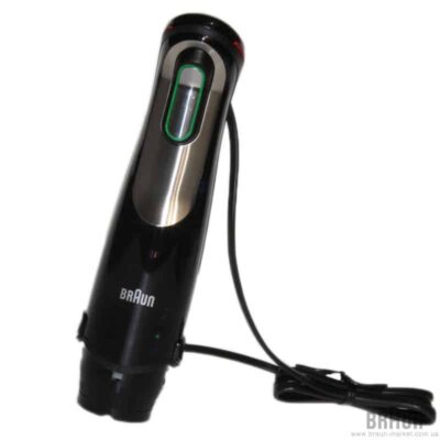 Imagine detaliată a produsului Maner complet blender vertical Braun 7322114384. Compatibil cu mai multe modele Delonghi.