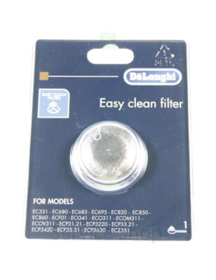 Imagine detaliată a produsului Sita portfiltru cafea, pentru 1 ceasca Delonghi 5513280991. Compatibil cu mai multe modele Delonghi.